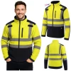 Polar ROBOCZY Bluza POLAROWA BHP Robocza ODBLASKOWA OSTRZEGAWCZA ŻÓŁTA