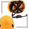 Kask roboczy ochronny żółty THOR