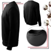 Bluza robocza dresowa czarna 24h-ESSENTIA r. S