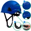 Kask OCHRONNY Hełm ROBOCZY budowlany BHP LEKKI przemysłowy NIEBIESKI