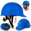 Kask OCHRONNY Hełm ROBOCZY budowlany BHP LEKKI przemysłowy NIEBIESKI