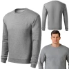 Bluza robocza dresowa ciemnoszary melanż 24h-ESSENTIA r. 3XL