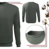 Bluza robocza dresowa ciemny khaki 24h-ESSENTIA r. L