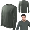 Bluza robocza dresowa ciemny khaki 24h-ESSENTIA r. 3XL