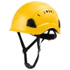 Kask OCHRONNY Hełm ROBOCZY budowlany BHP LEKKI przemysłowy 4-punktowy ŻÓŁTY