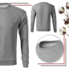 Bluza robocza dresowa ciemnoszary melanż 24h-ESSENTIA r. 2XL
