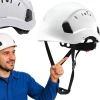 Kask roboczy ochronny biały THOR