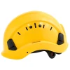 Kask OCHRONNY Hełm ROBOCZY budowlany BHP LEKKI przemysłowy 4-punktowy ŻÓŁTY