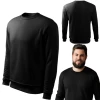 Bluza robocza dresowa czarna 24h-ESSENTIA r. L