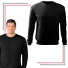Bluza robocza dresowa czarna 24h-ESSENTIA r. S