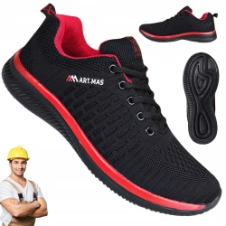 LEKKIE buty robocze SPORTOWE męskie ADIDASY damskie PÓŁBUTY bez PODNOSKA