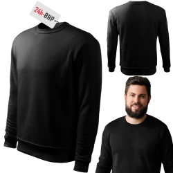 Bluza robocza dresowa czarna 24h-ESSENTIA r. 3XL