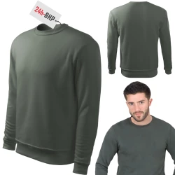 Bluza robocza dresowa ciemny khaki 24h-ESSENTIA r. 2XL