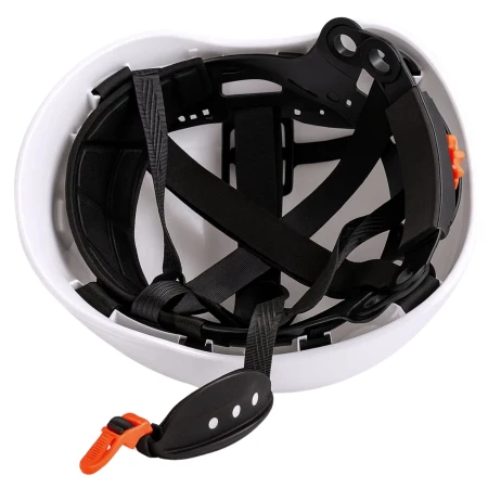 Kask OCHRONNY Hełm ROBOCZY budowlany BHP LEKKI przemysłowy 4-punktowy BIAŁY