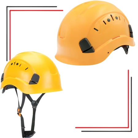 Kask roboczy ochronny żółty THOR