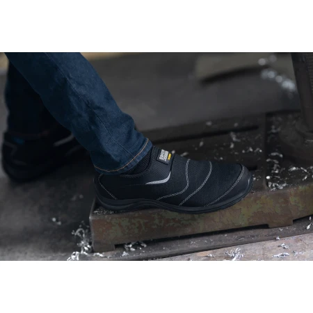 LEKKIE buty robocze DAMSKIE półbuty BHP MĘSKIE ochronne z NOSKIEM S1P ESD