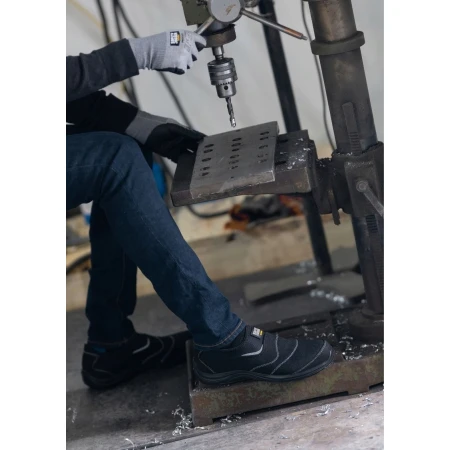 LEKKIE buty robocze DAMSKIE półbuty BHP MĘSKIE ochronne z NOSKIEM S1P ESD