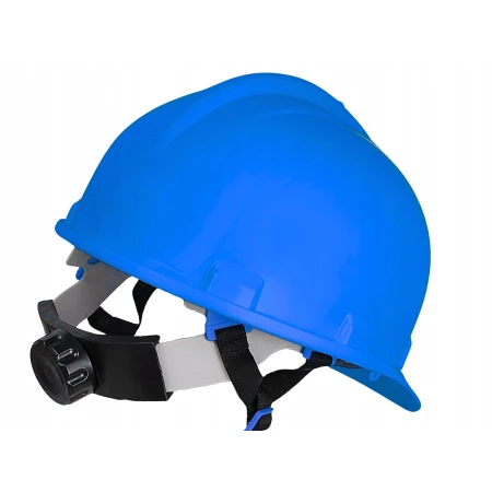 Kask OCHRONNY hełm ROBOCZY budowlany BHP LEKKI przemysłowy 4-punktowy