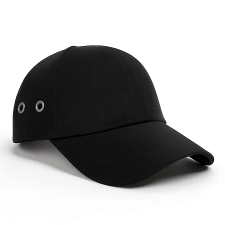 CZAPKOKASK hełm OCHRONNY kask LEKKI czapka ROBOCZA BHP CZARNA BUMPCAP