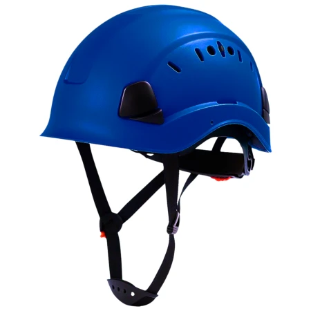 Kask OCHRONNY Hełm ROBOCZY budowlany BHP LEKKI przemysłowy NIEBIESKI