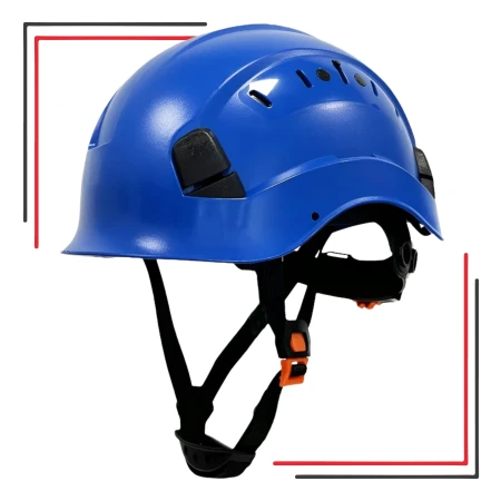 Kask roboczy ochronny niebieski THOR