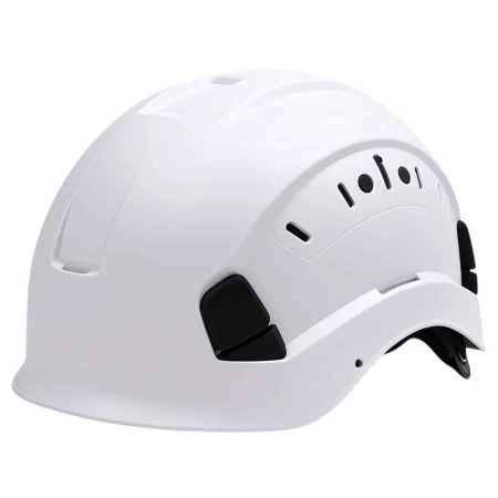 Kask OCHRONNY Hełm ROBOCZY budowlany BHP LEKKI przemysłowy 4-punktowy BIAŁY