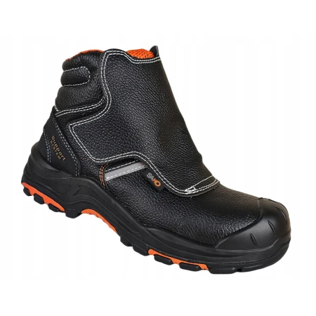 Buty robocze SPAWALNICZE trzewiki męskie SKÓRZANE z NOSKIEM S3 HRO SRC WG