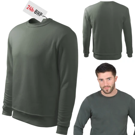 Bluza robocza dresowa ciemny khaki 24h-ESSENTIA r. 3XL