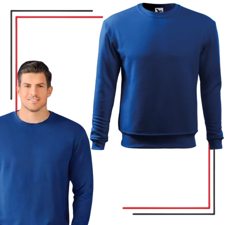 Bluza robocza dresowa chabrowa 24h-ESSENTIA r. 2XL