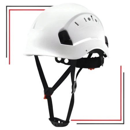 Kask roboczy ochronny biały THOR