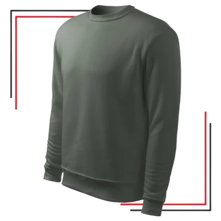 Bluza robocza dresowa ciemny khaki 24h-ESSENTIA r. 2XL