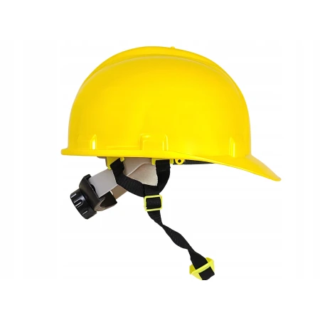 Kask OCHRONNY hełm ROBOCZY budowlany BHP LEKKI przemysłowy 4-punktowy