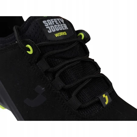 LEKKIE buty ROBOCZE ochronne półbuty SPORTOWE BHP męskie z NOSKIEM S1P ESD